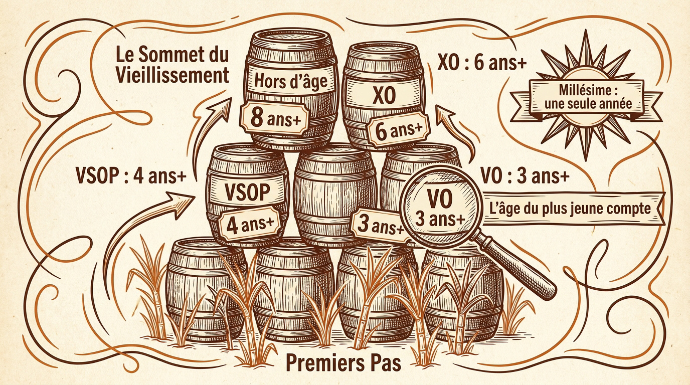 Pyramide des âges du rhum